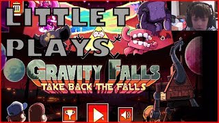 Little T plays Gravity Falls Take Back the Falls  Kid Friendly Gravity Falls Gameplay [upl. by Tamer]