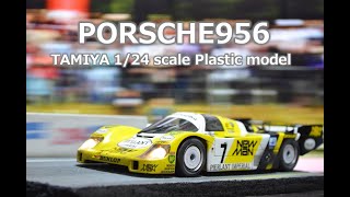 TAMIYA 124 NEWMAN PORSCHE 956 [upl. by Eednahs]