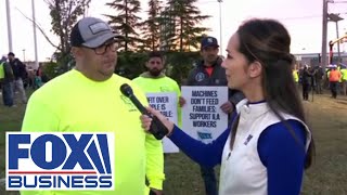 Port workers speak out to FOX Business as union strike gains momentum [upl. by Ahsetra63]