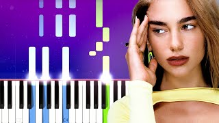 Dua Lipa  Break My Heart Piano tutorial [upl. by Gnut]