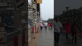 90 साल पुराना Howrah bridge 🔥 shorts youtubeshorts howrahbridge tranding [upl. by Iztim]