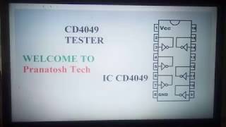 cd 4049 tester [upl. by Akcebar]