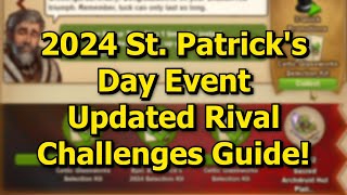 Forge of Empires Rival Challenges Nerfed Updated Rivals Strategy St Patricks Day Event [upl. by Oidualc]