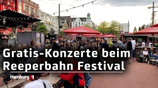 Reeperbahn Festival 2023  hier gibt es GratisKonzerte [upl. by Ennove]