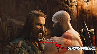 KRATOS DIALOGUES IN THIS SCENE ARE SO MOTIVATING  GOW RAGNAROK NG [upl. by Hamlani]