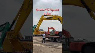 Komatsu 450 Exportedto Iran，Secondhand excavator supplier from Chinawwwuexcavatorcom Komatsu 450 [upl. by Nagyam]