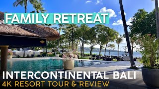 INTERCONTINENTAL JIMBARAN Bali Indonesia【4K Resort Tour amp Review】INCREDIBLE Gardens [upl. by Kimon]