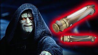 All the Lightsabers Darth Sidious Used During his Life  Explain Star Wars [upl. by Mya758]