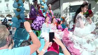 Nerja Spain Fiesta 2024 Tradition Andalus Costa del Sol [upl. by Darrill]