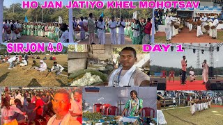 Sirjon 40  Ho Munda Vlog  Ho Jan Jatiyo Khel Mohotsav 2024 Noamundi [upl. by Accisej250]