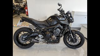 YAMAHA MT09  For Sale  Crescent Motorcycles Bournemouth [upl. by Enyamert16]