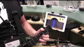 NAMM Jamstik Wireless MIDI Guitar Controller [upl. by Adrahc]