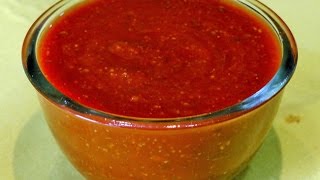 पिझ्झा सॉस  Pizza Sauce  How to make Pizza Sauce at home  madhurasrecipe [upl. by Cassilda]