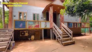 AD232 Wood House With Swimming Pool Mudaliarkuppam Boat House Back Water View [upl. by Eelymmij864]