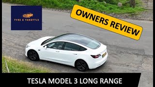 Tesla Model 3 Long Range Review 4K [upl. by Suravart88]