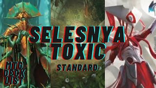 Aggressively Toxic Duskmourn Standard Selesnya Toxic MTG Arena [upl. by Funk]