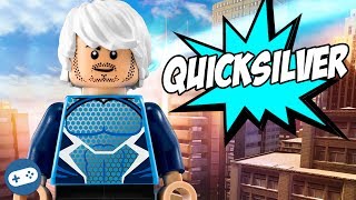 Lego Marvels Avengers Quicksilver Free Roam Gameplay [upl. by Nnarefinnej167]