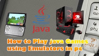 Nokia Java Games on pc How To Play Java Games using Emulators in Tamil  pc [upl. by Abraham]