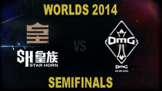 SHR vs OMG  2014 World Championship Semifinals D2G1 [upl. by Lumpkin29]