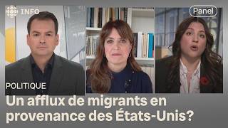 Inquiétudes à Québec dun afflux de migrants américains avec lélection de Donald Trump  Lagenda [upl. by Alul]