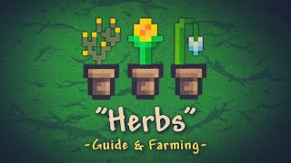 Herbs Guide amp Farming  Terraria 1449 [upl. by Triny682]