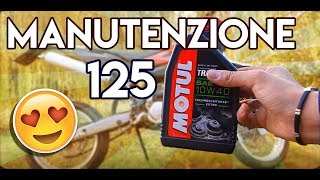 MANUTENZIONE DI UN 125 2T Husqvarna 125 [upl. by Olnton]