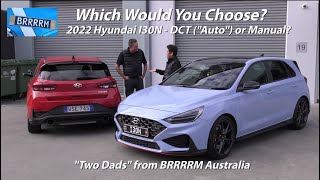 2022 Hyundai I30N  Which Would You Choose Manual or DCT quotAutoquot   BRRRRM Australia [upl. by Orman]