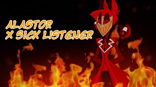 Alastor x Sick Listener  Hazbin Hotel ASMR [upl. by Frants]