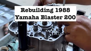 Yamaha Blaster 200  Engine Rebuild [upl. by Attener]