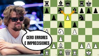 ¡AJEDREZ PERFECTO 100 de precisión ☑️ Carlsen vs Jiménez Titled Tuesday 2023 [upl. by Meehyr]