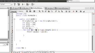 JAVA Using StringBuilder to manipulate data [upl. by Nailimixam]