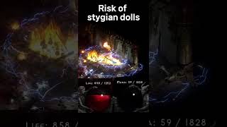 Risk of stygian dolls  Diablo2 resurrected [upl. by Rodgiva]