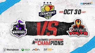 VTac Volts vs Elite Warriors  ICL 5  Premier Indoor Cricket  Dubai [upl. by Lenahtan]