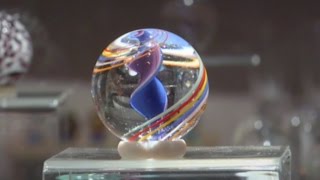 Magic of Making  Glass Marbles [upl. by Nnalyrehs262]