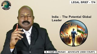 India  The Potential Global Leader  Legal Brief  174  CMLA [upl. by Anileuqcaj]