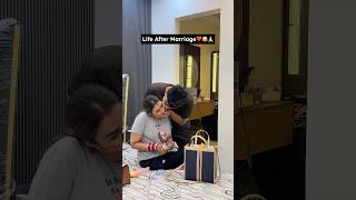 Life After Marriage❤️😂🙏🏻 rajatswati couplegoals husbandwifecomedy funny comedy ytshorts [upl. by Elahcar]