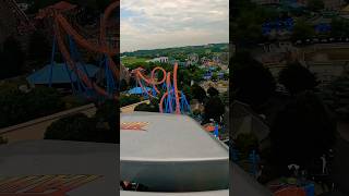 Fahrenheit 🔥 extremethrills youtubeshorts pov gopro hersheypark hersheypark [upl. by Manville]