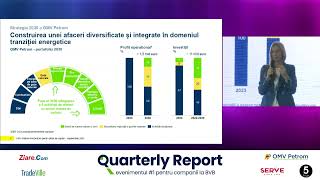 Quarterly Report 5 Septembrie 2024  OMV Petrom Alina Popa CFO [upl. by Kinom]