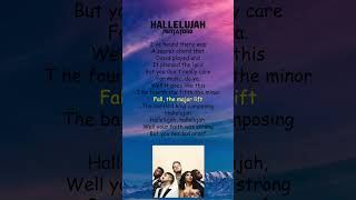 Pentatonix  Hallelujah Lyrics shorts [upl. by Gnov]