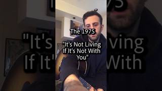 The 1975  Its Not Living If Its Not With You Acoustic Cover [upl. by Tansy246]