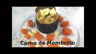 Receta Tradicional de Carne de Membrillo la RECETA de toda la vida [upl. by Groveman734]