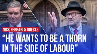 George Galloway vows to take chunks out of Labour  LBC [upl. by Anivel]