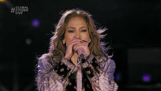 Jennifer Lopez  On My Way from MARRY ME  Global Citizen LIVE Performance [upl. by Annid]