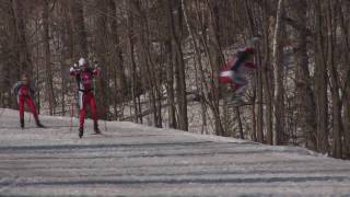 nordic skiing stunts HD  fun [upl. by Nekciv]