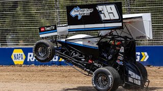 Media Day Sprint Cars at the V8 Supercars Race [upl. by Levitus311]