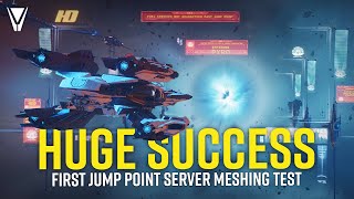 Server Meshing and Jump Point Test Successful [upl. by Chladek]