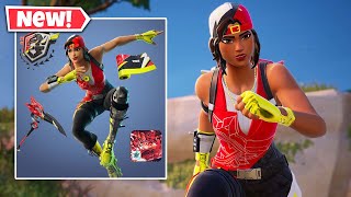 NEW CHAMPION SPARKPLUG Skin Gameplay In Fortnite  FNCS C5S3 Bundle [upl. by Cousins741]