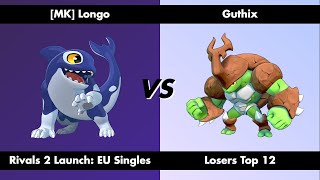 MK  Longo  Orcane  vs Guthix  Kragg    EU Losers Top 12 [upl. by Ostler]