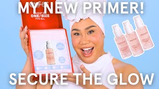 My NEW launch Secure the Glow Tacky Hydrating Primer by OneSize Beauty  PatrickStarrr [upl. by Airret]