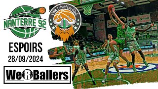 Nanterre92 vs SASP ESSM Le Portel Espoirs 28092024 Highlights by We R Ballers [upl. by Celinda]